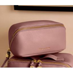 Katie Loxton Fold Out Mirror Make Up Bag in Deep Rose.jpg