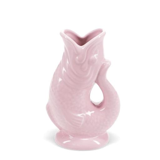 PINK CERAMIC FISH VASE