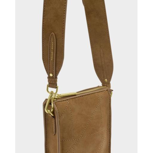 Katie Loxton Avery Slim Cross Body Bag Caramel 3.jpg