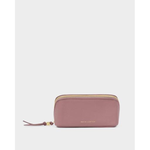 Katie Loxton Fold Out Mirror Make Up Bag in Deep Rose 2.jpg