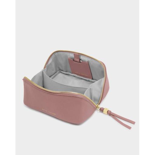 Katie Loxton Fold Out Mirror Make Up Bag in Deep Rose 5.jpg