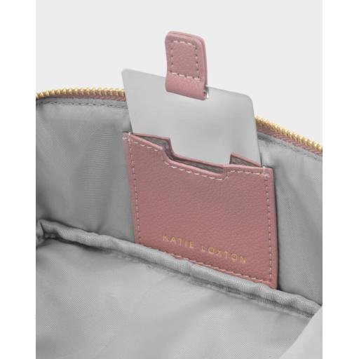 Katie Loxton Fold Out Mirror Make Up Bag in Deep Rose 4.jpg