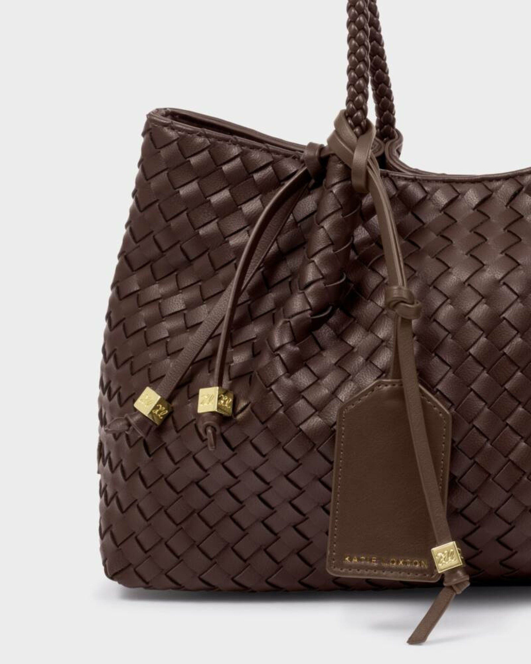 Katie Loxton Nova Small Shoulder Tote Chocolate 2.jpg