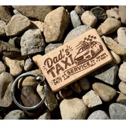 Dads Taxi Wooden Keyring.jpg