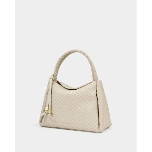 Katie Loxton Nova Woven Texture Top Handle Bag