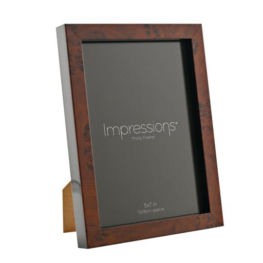 Rectangular Dark Brown Frame