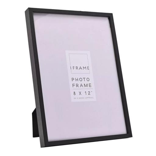 IF363 FRAME BLACK THIN EDGED WOODEN A4