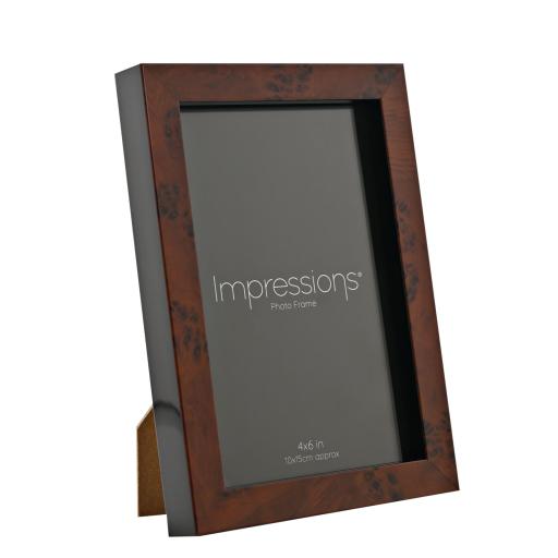 Rectangular Dark Brown Frame