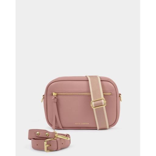 Katie Loxton Hallie Crossbody Bag In Light Pink