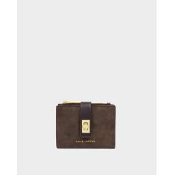 Orin Twist Lock Purse Bitter Chocolate Suedette.jpg