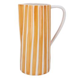 Striped Jug Amber and White.jpg