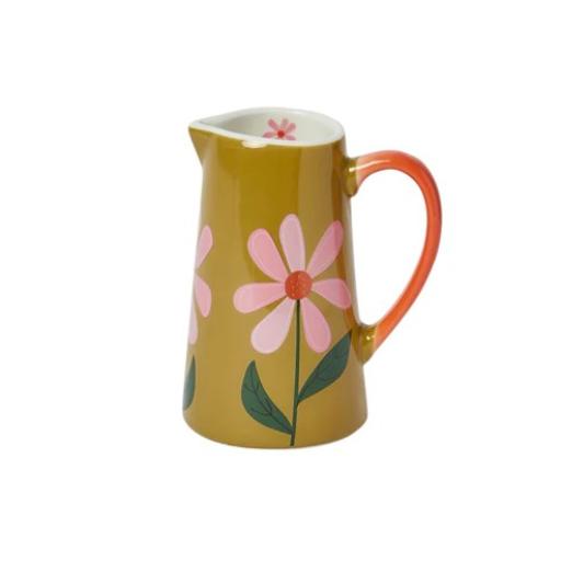 CERAMIC OLIVE JUG LARGE