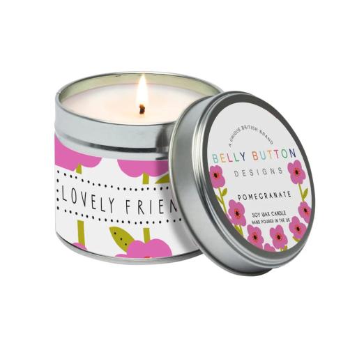 Candles Mabel Mauve Flower Lovely Friend.jpg