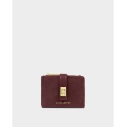 Orin Twist Lock Purse Cherry Suedette.jpg