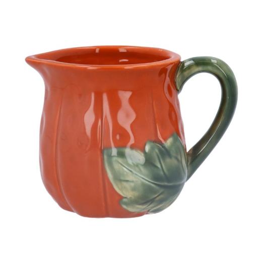 PUMPKIN AND VINE CERAMIC SMALL JUG