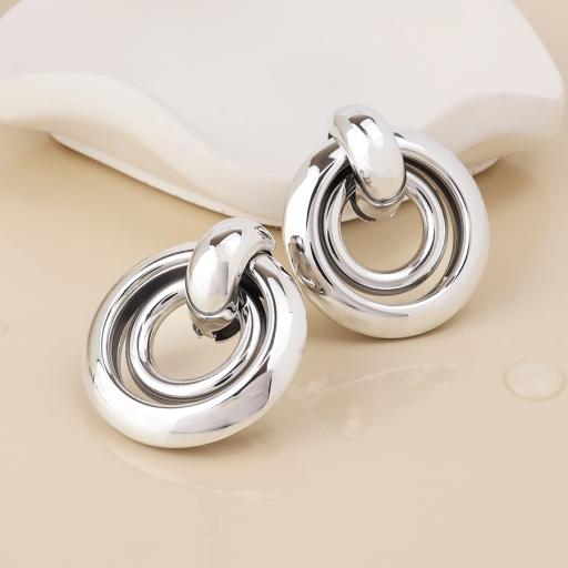 PEACE OF MIND VENUS WATERPROOF EARRINGS PLATINUM PLATED