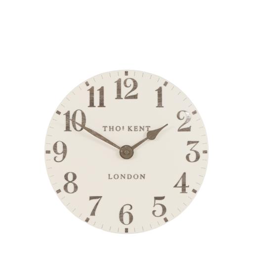 THOMAS KENT ARABIC WALL CLOCK IN LIMESTONE