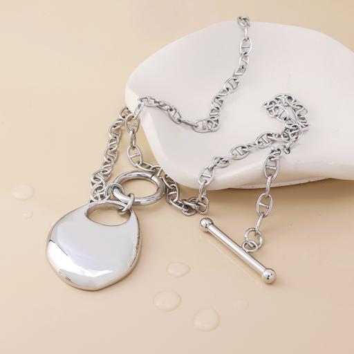 PEACE OF MIND CELEST WATERPROOF NECKLACE PLATINUM PLATED