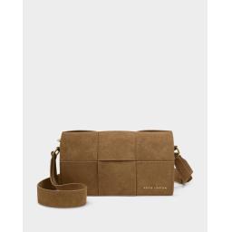 Katie Loxton Taya Crossbody Bag Caramel Suedette.jpg