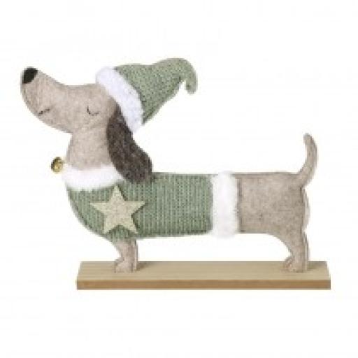 Sausage Dog in Grean Coat and Hat.jpg