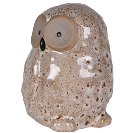 BARNABY GLAZED OWL