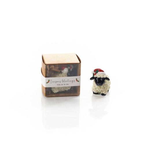 TINY RESIN SHEEP WITH GIFT BOX
